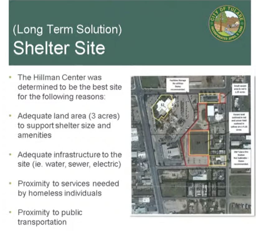 Tulare homeless shelter moves forward + business accelerator in former