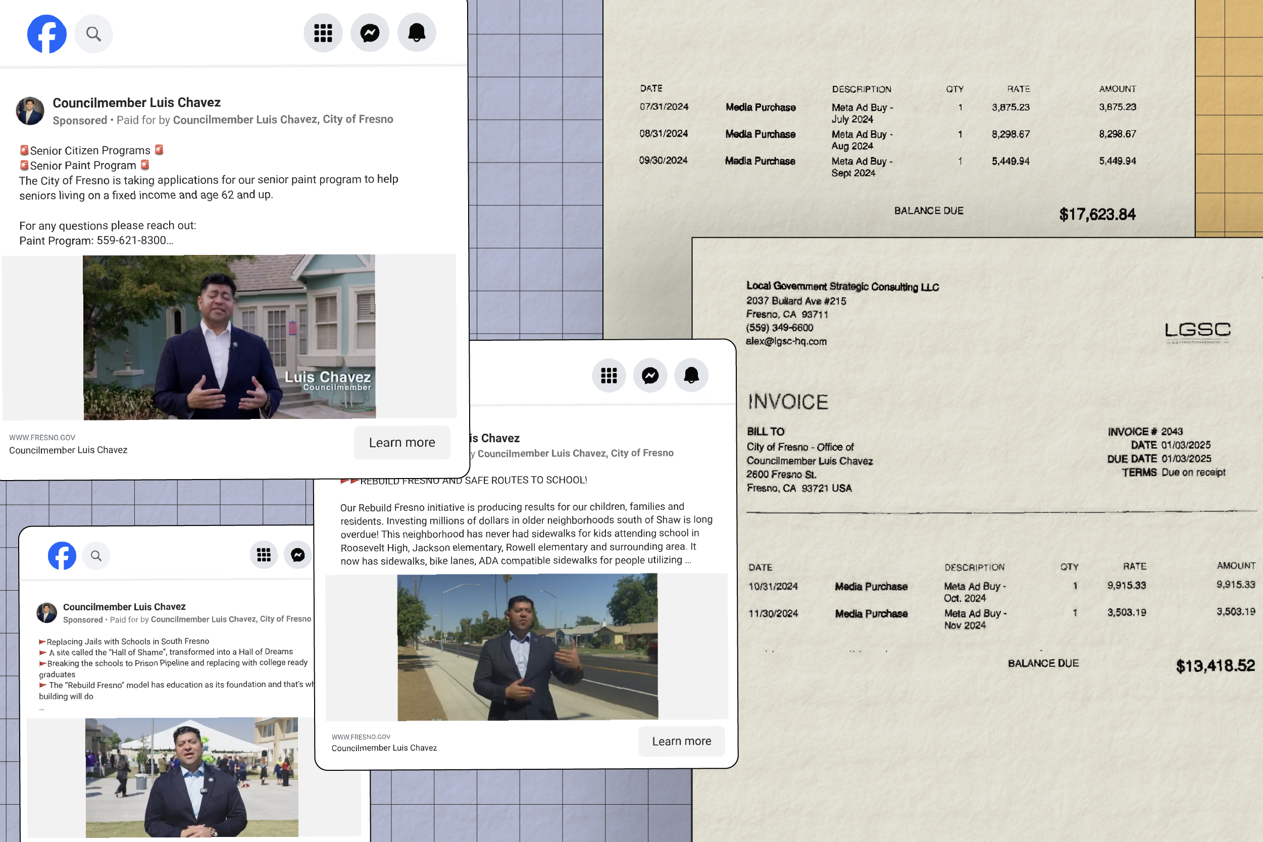 Did a Fresno policy lead to $30K in taxpayer-funded Facebook ads during an election?
