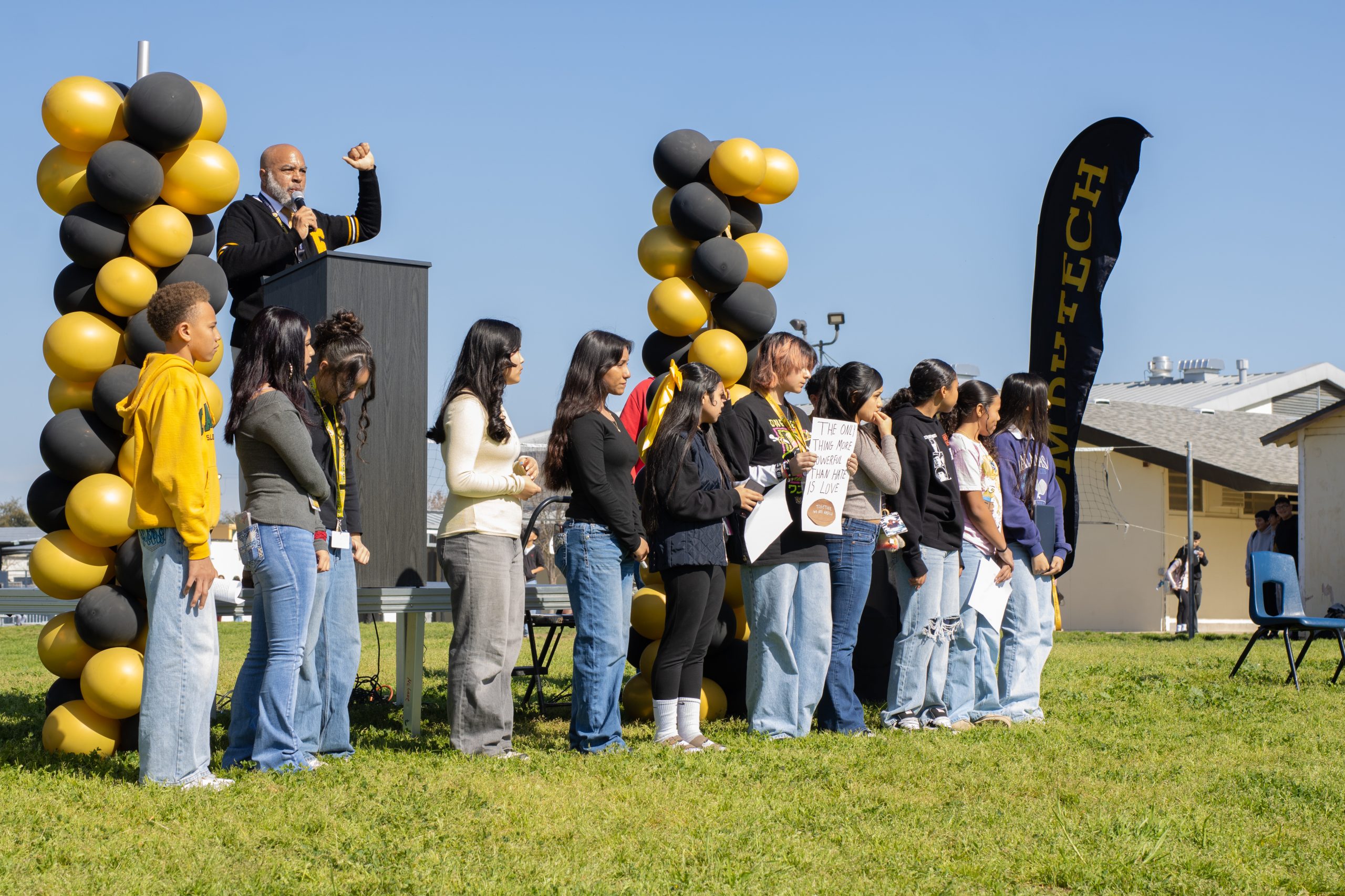 Fresno Unified student protests remained on campus Thursday